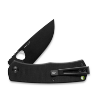 The Folsom - Black / Black / G10 / Straight