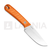 The Hell Gap - Orange / Stainless / G10 / Straight