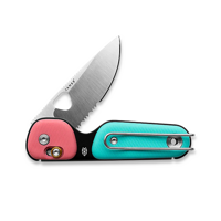 The Redstone - Coral / Turquoise / PP / Serrated