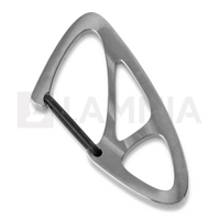 Titaner - Titanium Wings Carabiner, Satin Large