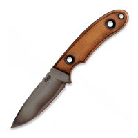 Kosmos RWL-34 Post Apocalyptic Finish Torched Natural Canvas Micarta