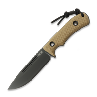 TRC Knives - South Pole Vanadis V4E DLC, coyote G10, black multicam kydex