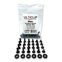 UltiClip - 30 pc. Combo Head Screw Kit