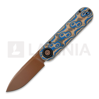 Corgi-V 295 - Copper Dune - Blue Ocean Micarta/Aluminum