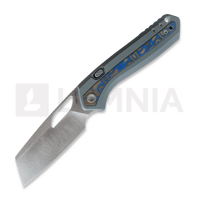 Kroc - Satin - Aluminum & Ocean Micarta