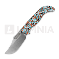 Naga - Stonewash - Bamboo Micarta, Canyon Current