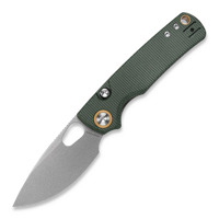 Porcupine - Stonewash - Micarta, grön