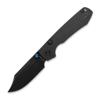 Raccoon 2.0 Top Liner Lock - B/W Bowie - Micarta, svart