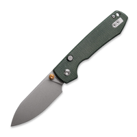 Vosteed - Raccoon 2.0 Top Liner Lock - S/W Drop - Micarta, verde