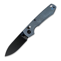 Raccoon TiSlim Crossbar - Blackwash - Titanium, Acid Wash Blue