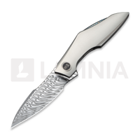 Krait Snake Damasteel, Gray Titanium