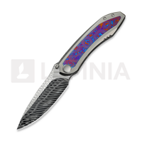 Winsome Damasteel, Polished Bead Blast Ti/Timascus