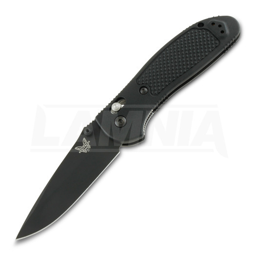 Skladací nôž Benchmade Griptilian, tlačidlo, čierna 551BK-S30V