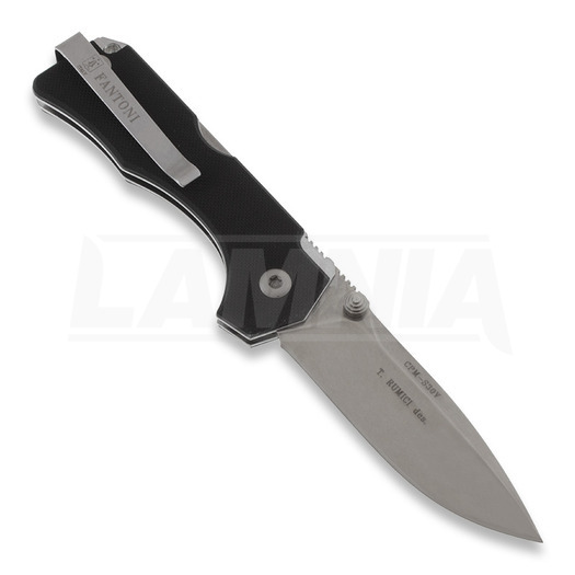 Fantoni HIDE G-10 folding knife, black
