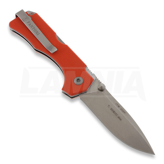 Πτυσσόμενο μαχαίρι Fantoni HIDE G-10, πορτοκαλί