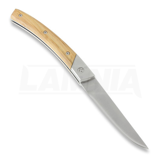 Claude Dozorme Thiers Secret סכין מתקפלת, juniper wood