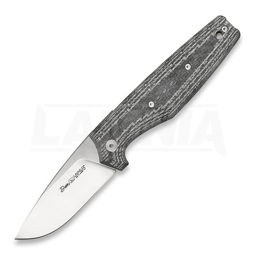 Viper Dan1 G-10 foldekniv, silver twill V5928STW