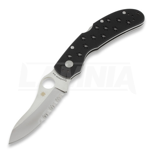 Skladací nôž Spyderco Ocelot, zúbkovaný 00107119