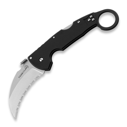 Cold Steel Tiger Claw folding knife, combo edge CS-22KFS