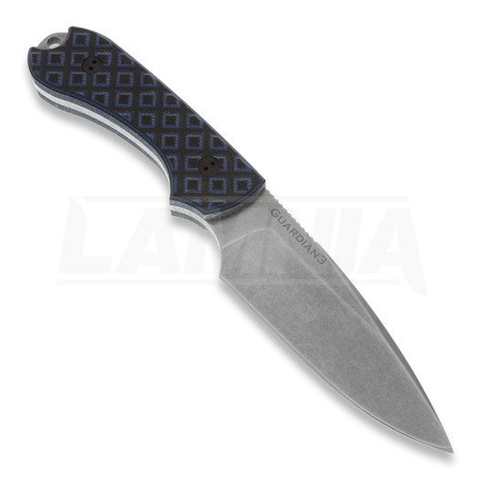 Bradford Knives Guardian 3 EDC Black/Blue G10 סכין