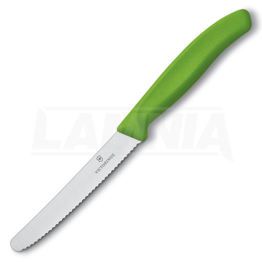 Victorinox Tomato and sausage knife 11cm, zaļš