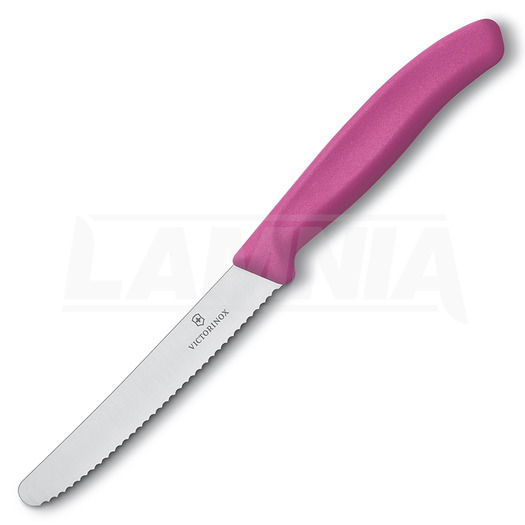 Voorschrijven ze wandelen Victorinox Tomato and sausage knife 11cm, pink | Lamnia