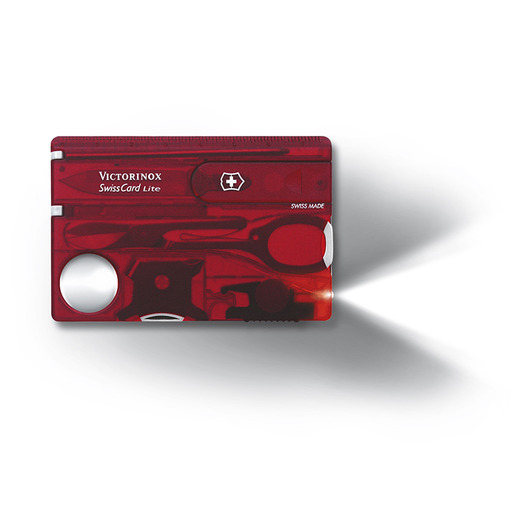 Unealtă multifuncțională Victorinox Swisscard Lite Ruby