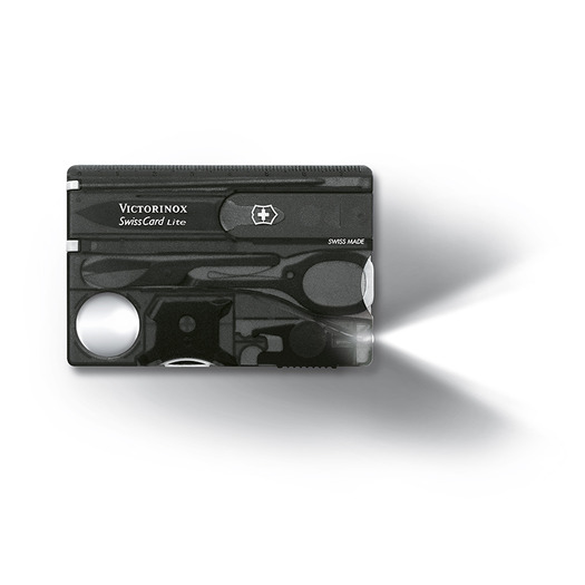 Multifunkční nástroj Victorinox Swisscard Lite, lite onyx