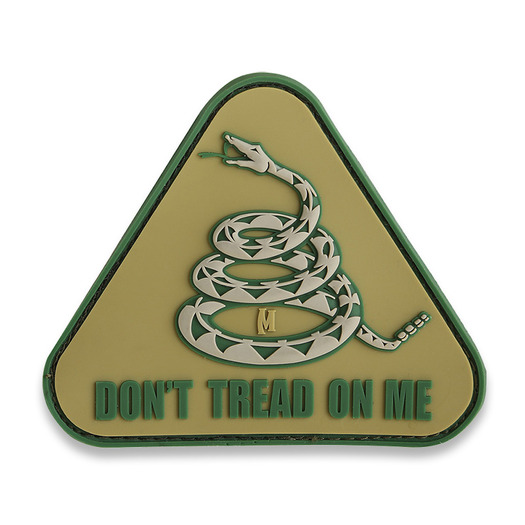 Maxpedition Don't Tread on Me patch, groen DTOMA