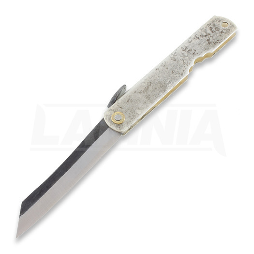 Higonokami Koriwa folding knife, silver