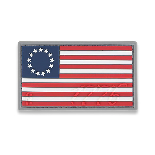 Maxpedition 1776 USA flag kangasmerkki US76C