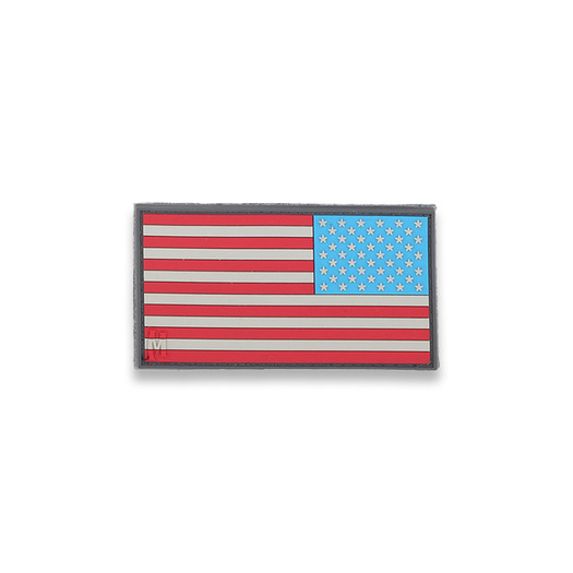 Патч на липучке Maxpedition Reverse USA flag small US1RC