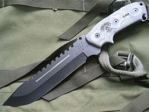 TOPS Steel Eagle Sawback kniv 107C
