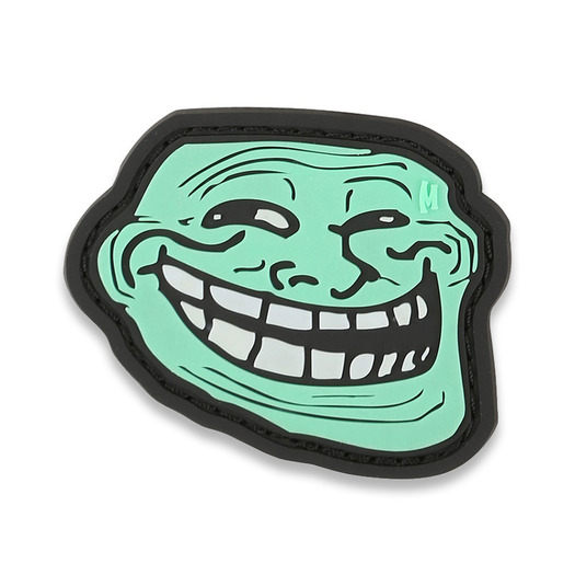 Патч на липучке Maxpedition Troll face glow TRLFZ