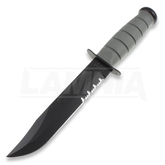Nůž Ka-Bar 5012, vroubkování na čepeli 5012