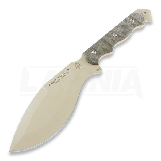 Нож выживания TOPS CUMA TAK-RI 3.5 Coyote CUMATK35