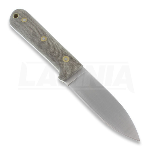LT Wright Genesis Flat survival knife, green