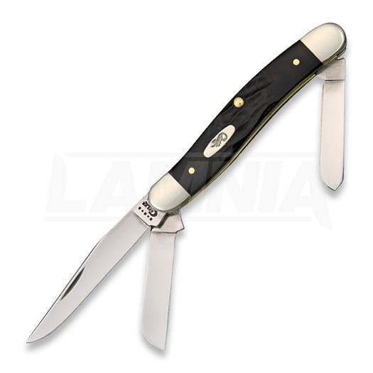 Перочинный нож Case Cutlery Medium Stockman Rough Black 18222
