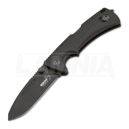 Zavírací nůž Böker Plus Italy PM-3 All Black 01BO303