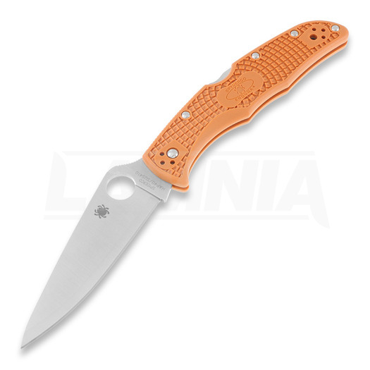 Spyderco Endura 4 Burnt Orange Sprint Run folding knife C10FPBORE