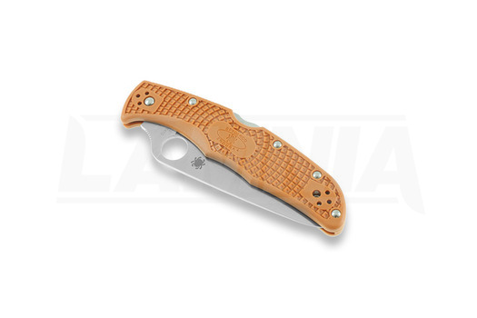 Spyderco Endura 4 Burnt Orange Sprint Run folding knife C10FPBORE