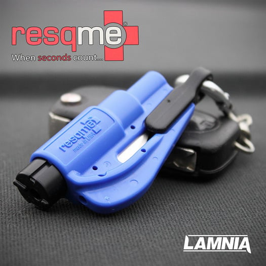 Resqme ResQMe Keychain Blue Plastic Rescue Tool 