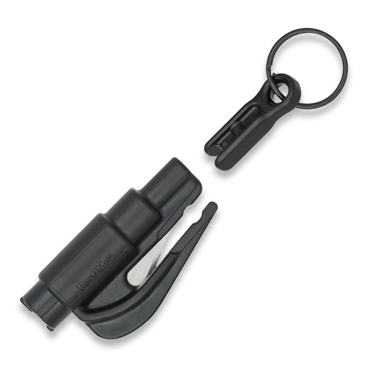 ResQMe Keychain Rescue Tool, musta