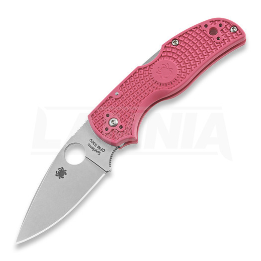 Spyderco Native 5 折り畳みナイフ, pink C41PPN5