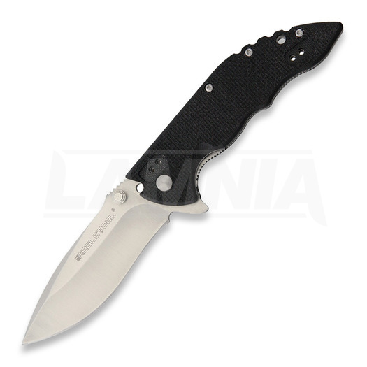 RealSteel E77 Flipper Satin Black סכין מתקפלת 5112
