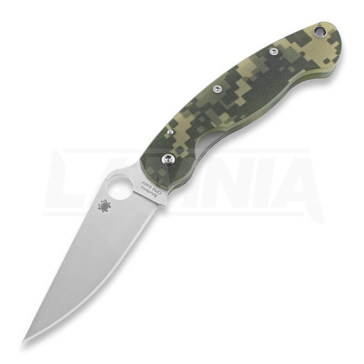 Spyderco Military folding knife, Digital Camo C36GPCMO