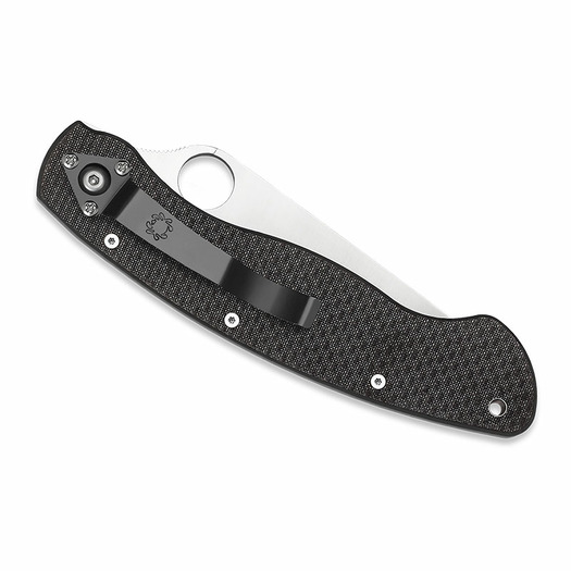 Spyderco Military Carbon Fiber 52100 SPRINT RUN folding knife C36CFP52100