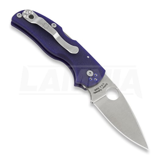 Сгъваем нож Spyderco Native CPM S110V Dark Blue G-10 C41GPDBL5