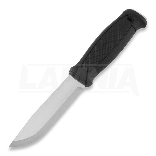 Bushcraft-nuga Morakniv Garberg (Leather Sheath) - Stainless Steel - Black 12635