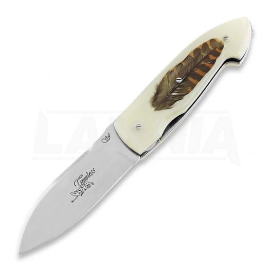 Viper Timeless folding knife, resin/woodcock feather V5400INBC